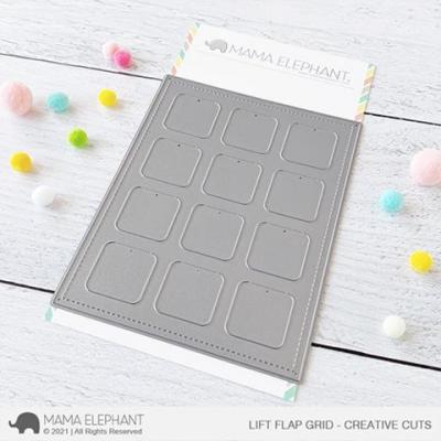 Mama Elephant Creative Cuts - Lift Flap Grid